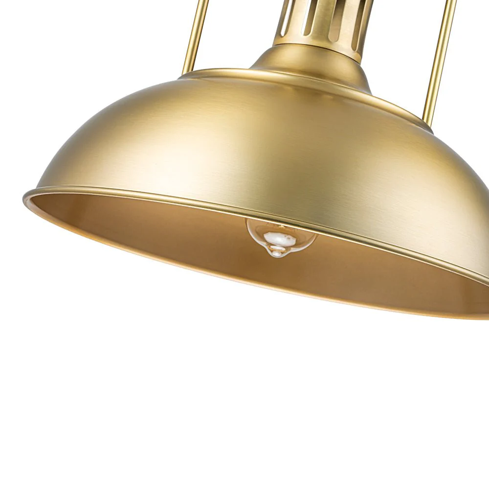 1-Light Industrial Dome Pendant Light - Image 33