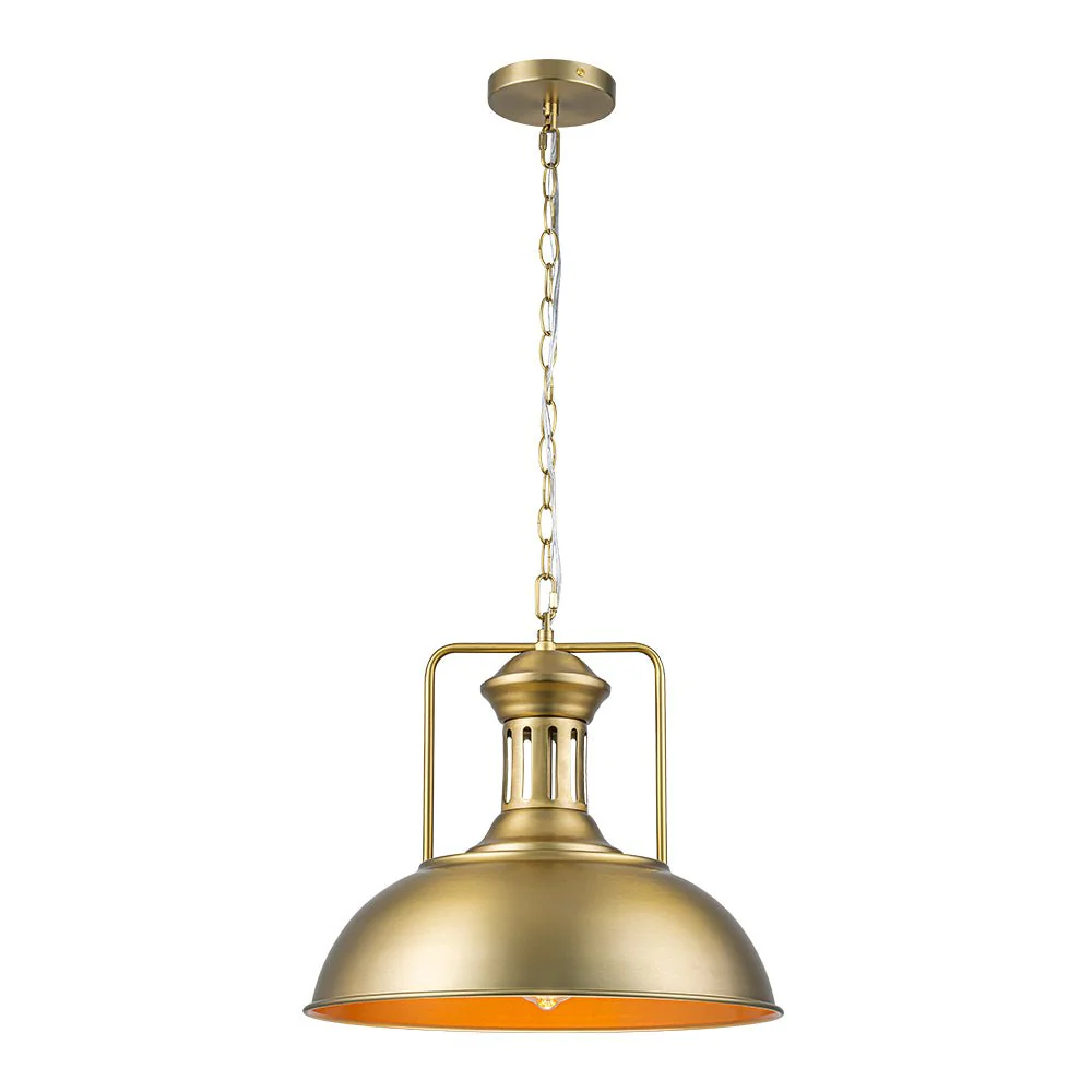 1-Light Industrial Dome Pendant Light - Image 29