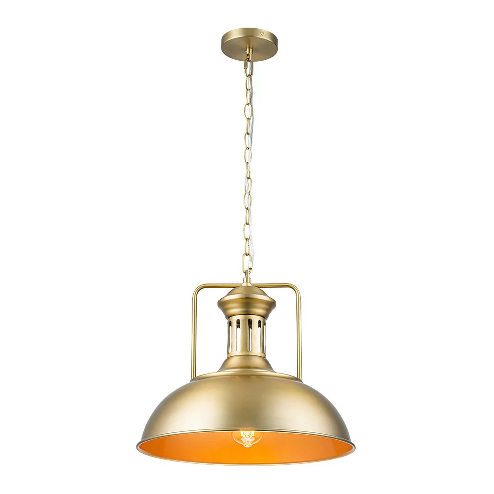 1-Light Industrial Dome Pendant Light - Image 30