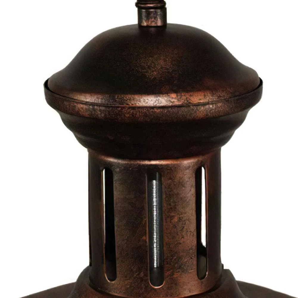 1-Light Industrial Dome Pendant Light - Image 10