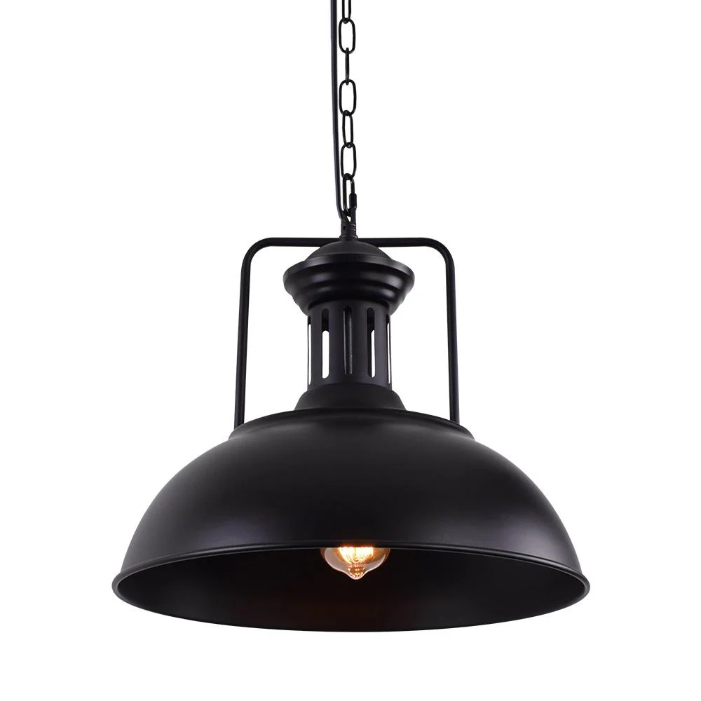 1-Light Industrial Dome Pendant Light - Image 11