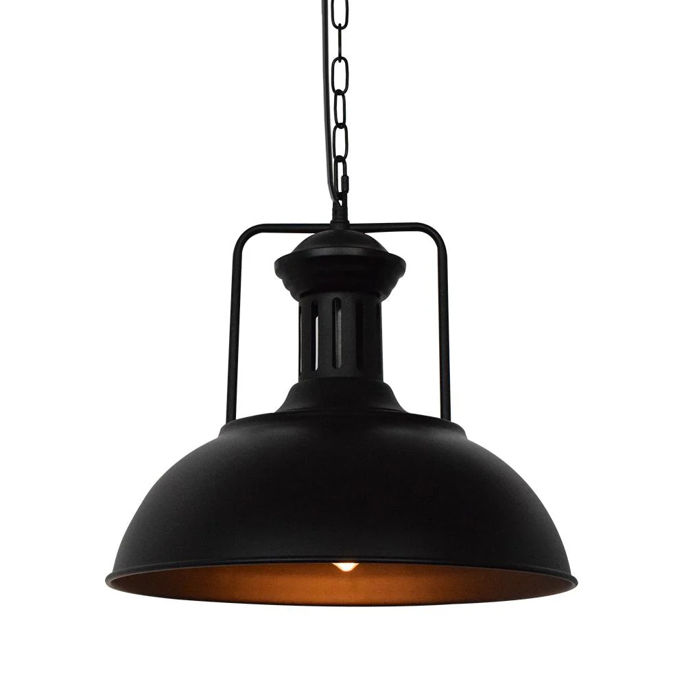 1-Light Industrial Dome Pendant Light - Image 12