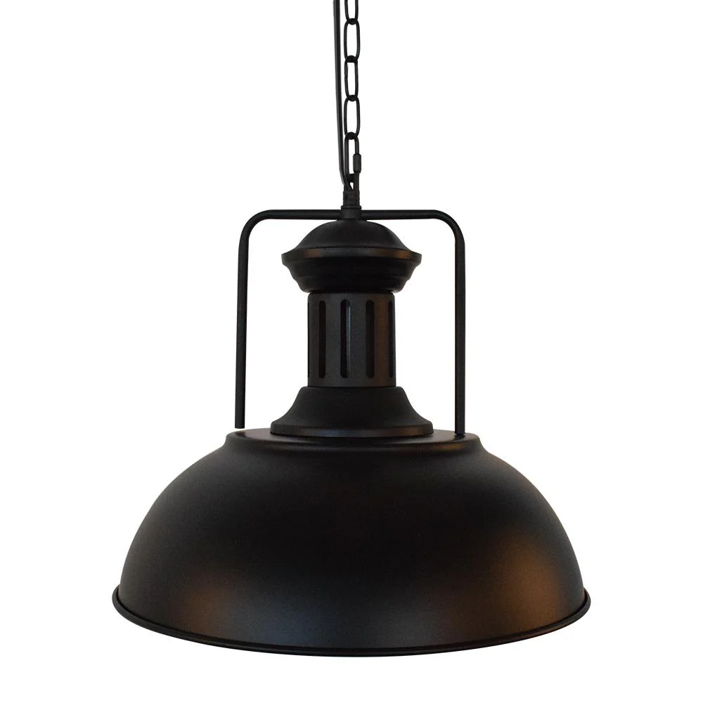 1-Light Industrial Dome Pendant Light - Image 14