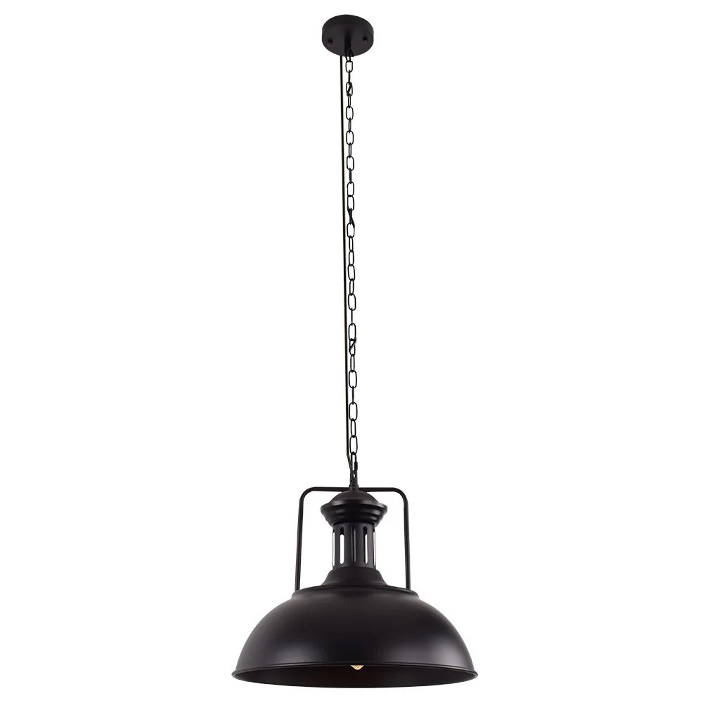1-Light Industrial Dome Pendant Light - Image 15