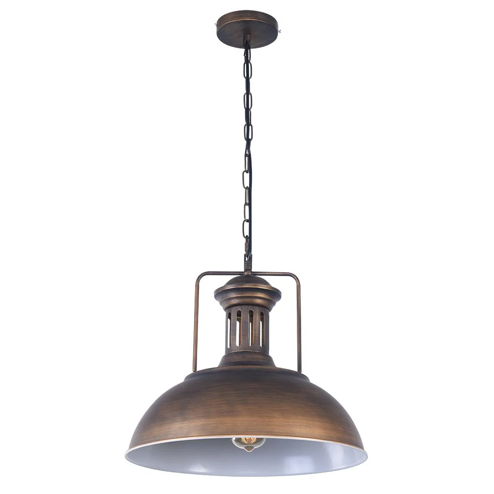 1-Light Industrial Dome Pendant Light - Image 22