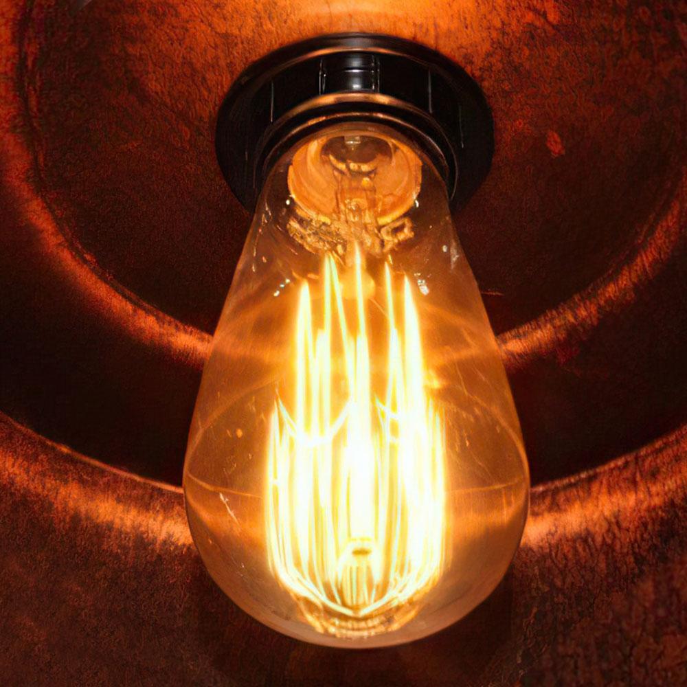 1-Light Industrial Dome Pendant Light - Image 9
