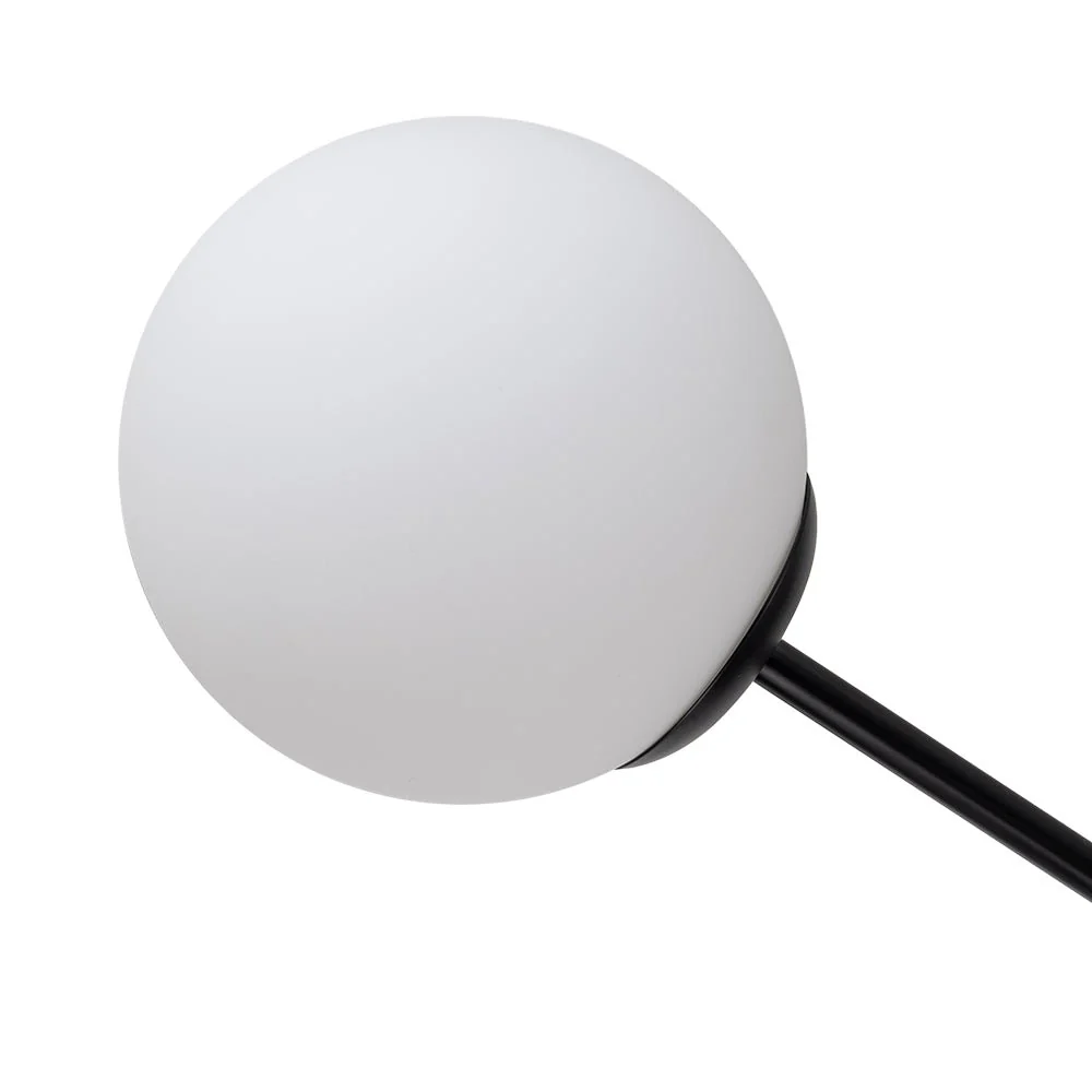 16-Light Frosted Glass Globe Bubble Sputnik Chandelier - Image 12