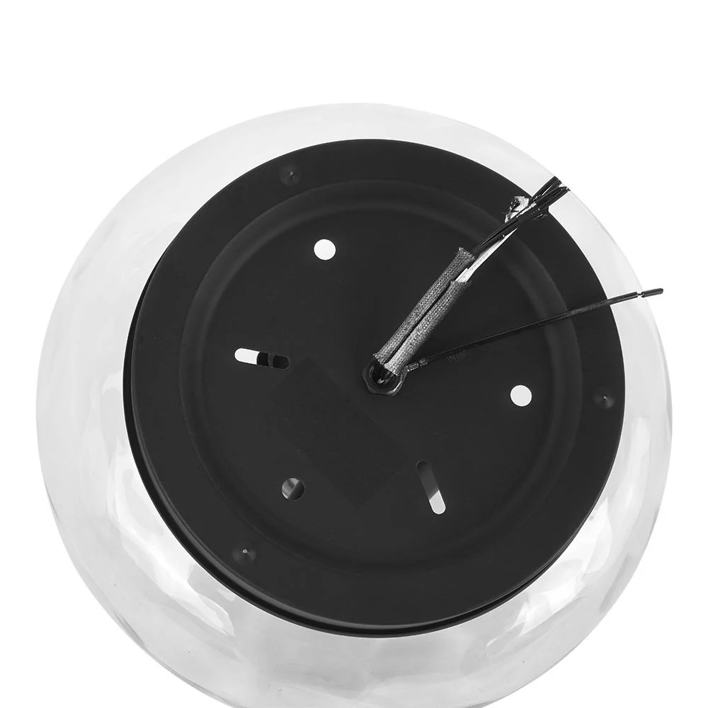 2-light Industrial Glass Flush Mount Light - Image 9