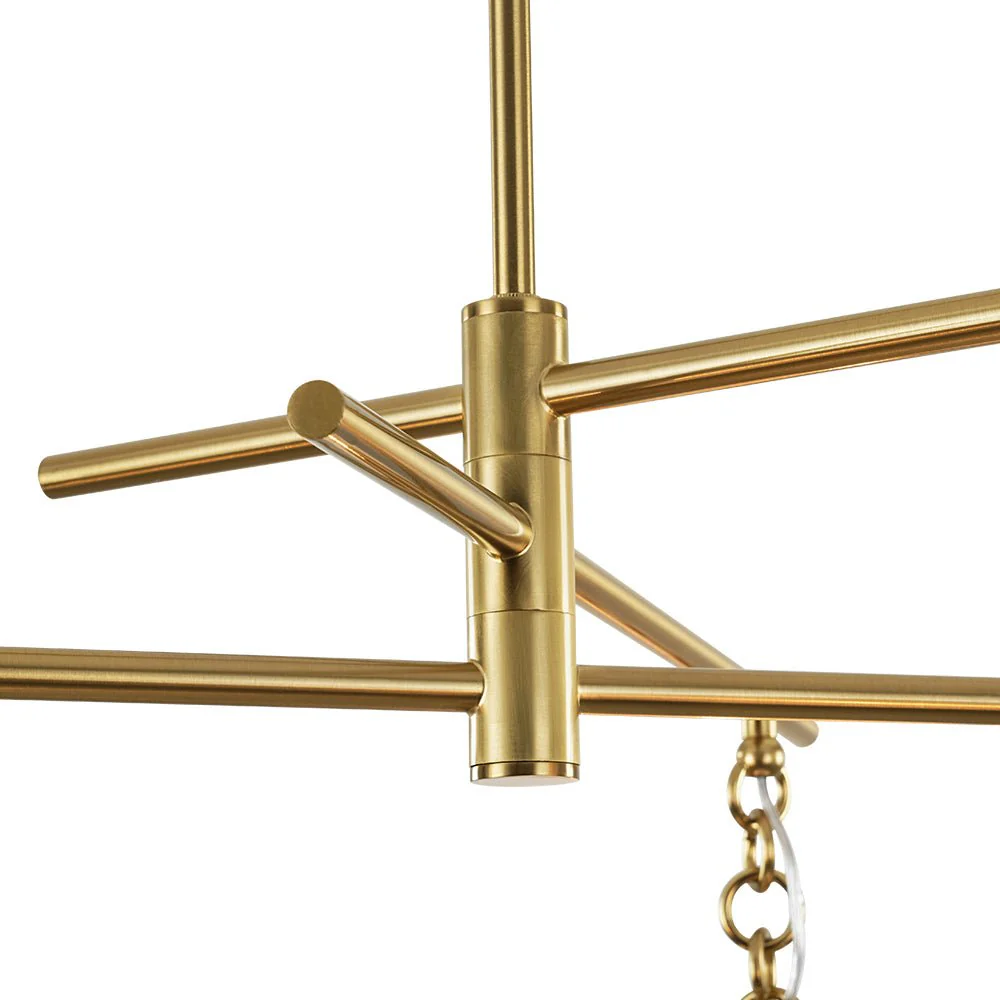 3-light Adjustable Gradual White Glass Globe Sputnik Chandelier - Image 13