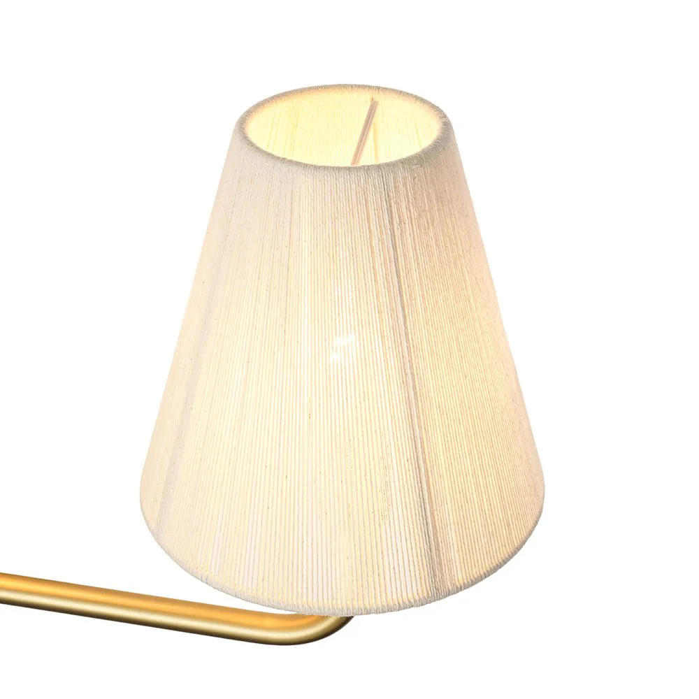 3-Light Beige Woven Thread Conical Vanity Wall Sconce - Image 10