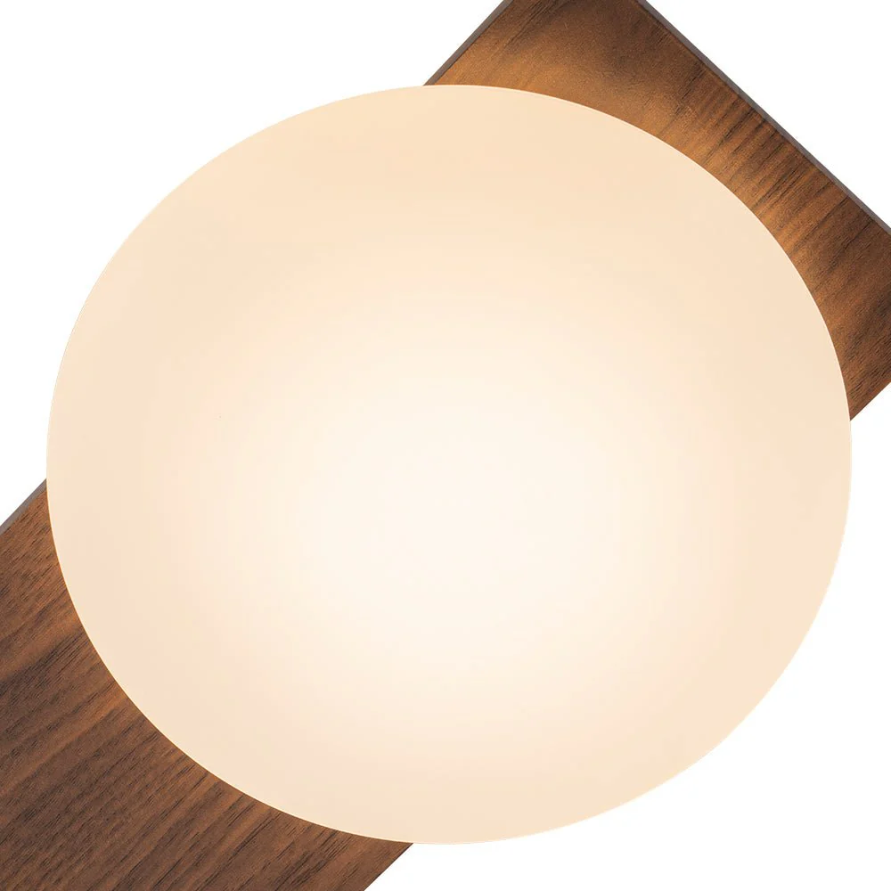 3-Light Dimmable LED Rustic Linear Flush Mount Light - Image 15