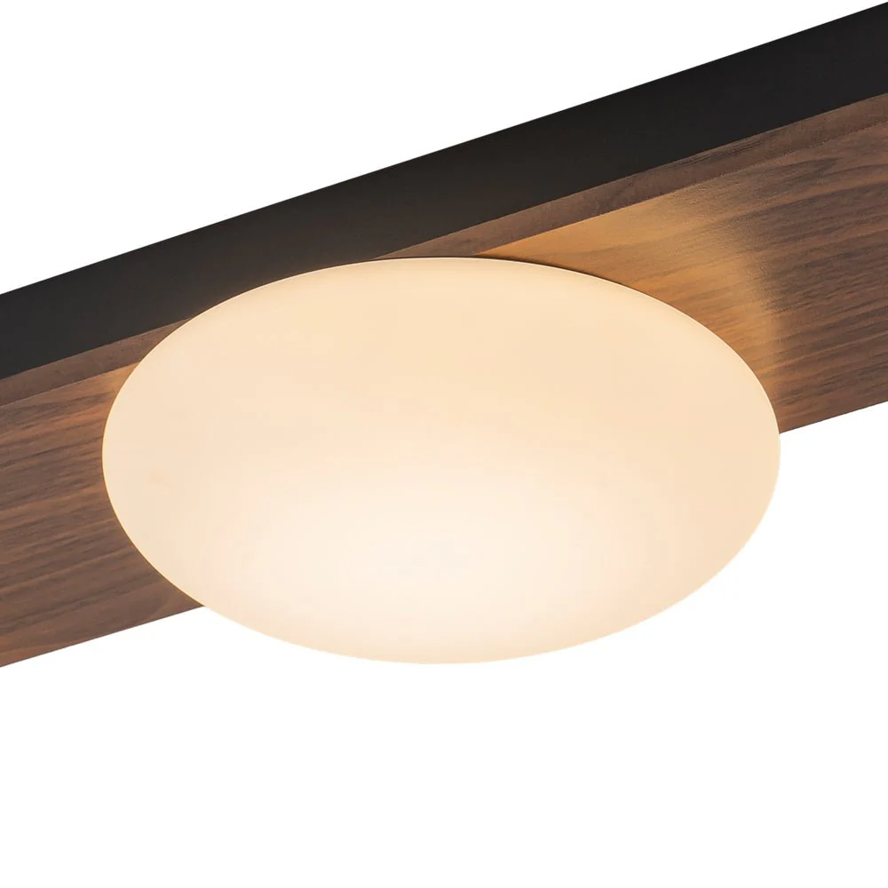 3-Light Dimmable LED Rustic Linear Flush Mount Light - Image 19