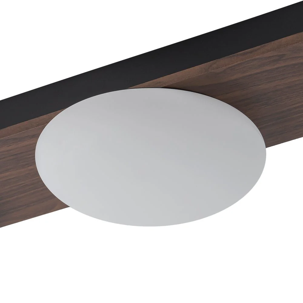 3-Light Dimmable LED Rustic Linear Flush Mount Light - Image 20