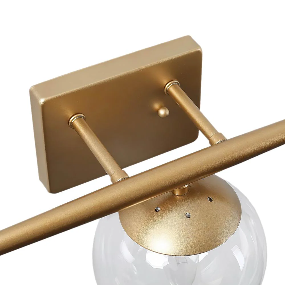 3-light Globe Vanity Wall Light - Image 4