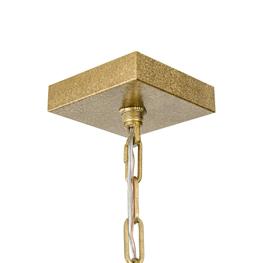 5-light French Antique Candle Style Lantern Pendant Chandelier - Image 14