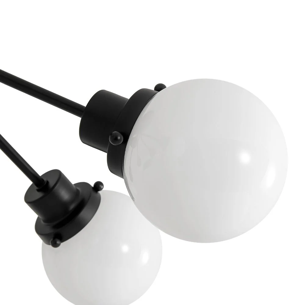 6-Light Opal Glass Globe Sputnik Semi Flush Mount - Image 10
