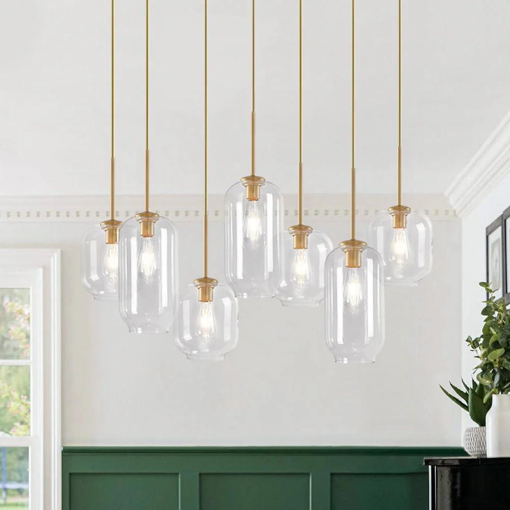 7-light Kitchen Island Cluster Pendant Chandelier - Image 5
