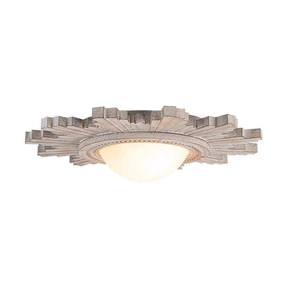 Antique Apollo Sunburst Sculpture Flush Mount / Wall Light - Image 24