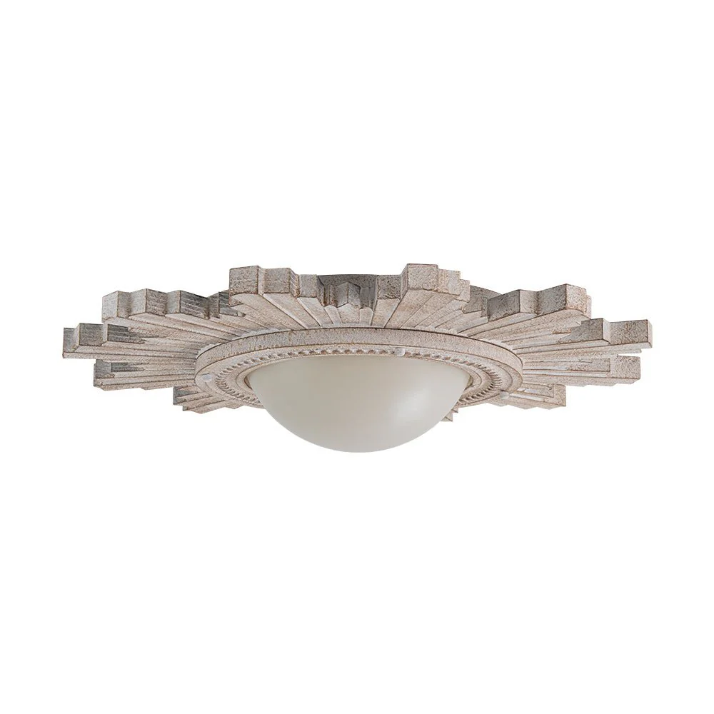 Antique Apollo Sunburst Sculpture Flush Mount / Wall Light - Image 25