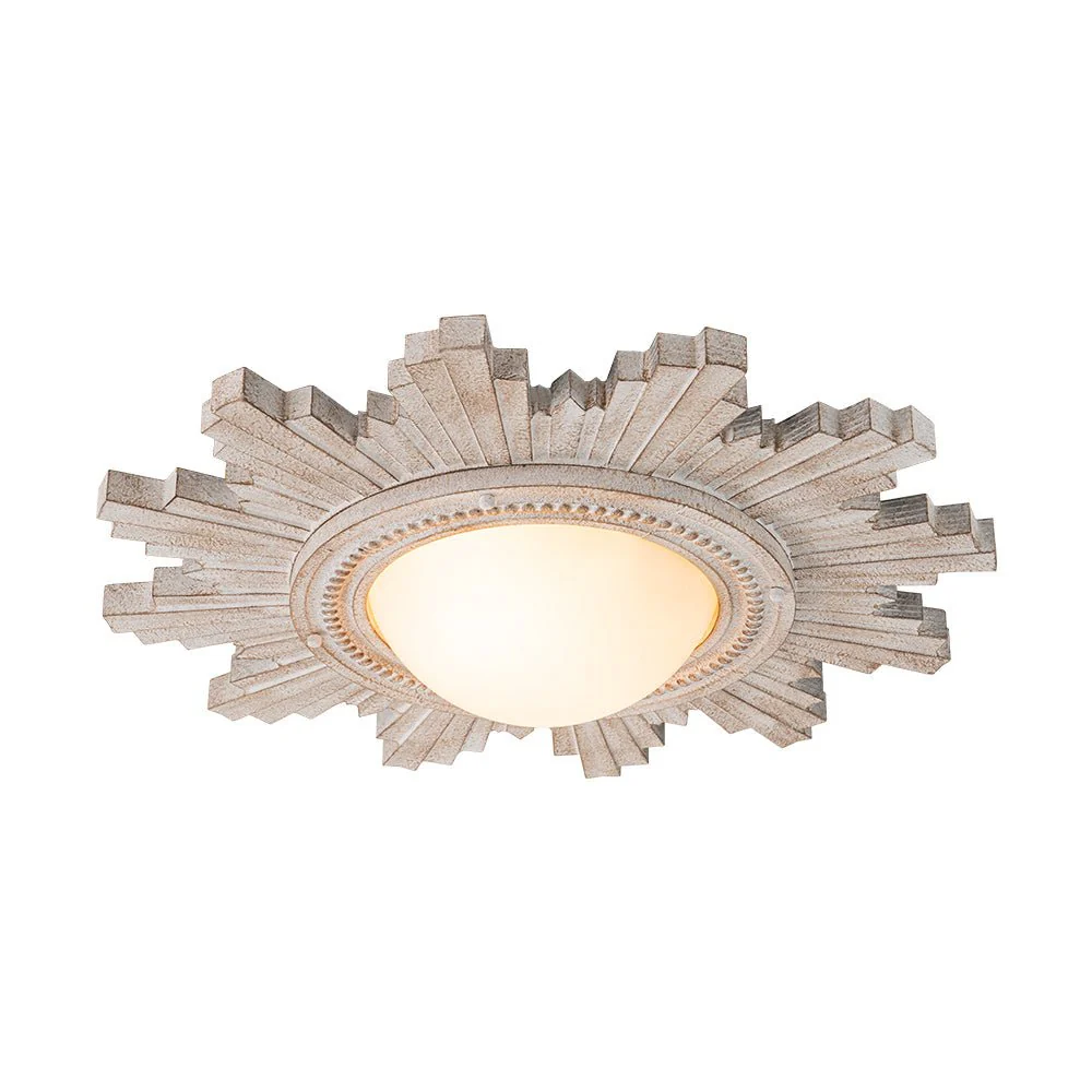 Antique Apollo Sunburst Sculpture Flush Mount / Wall Light - Image 26
