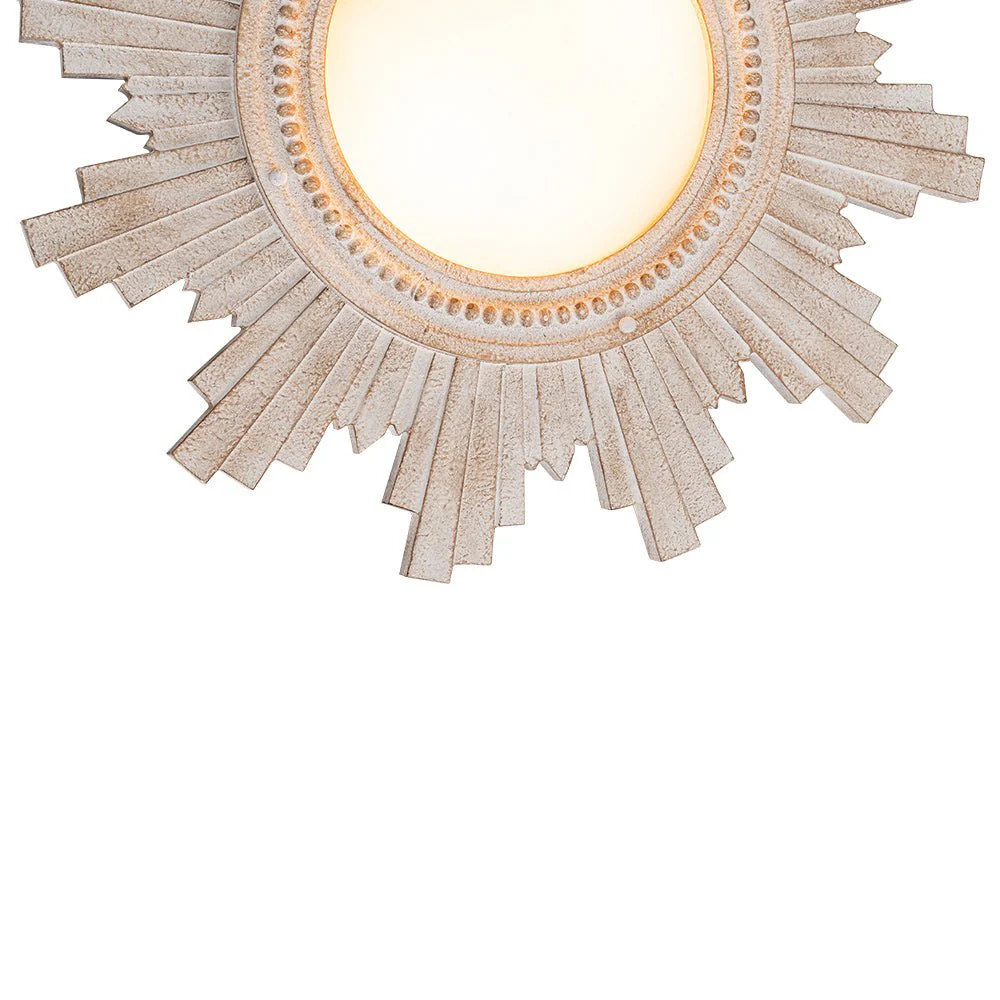 Antique Apollo Sunburst Sculpture Flush Mount / Wall Light - Image 31