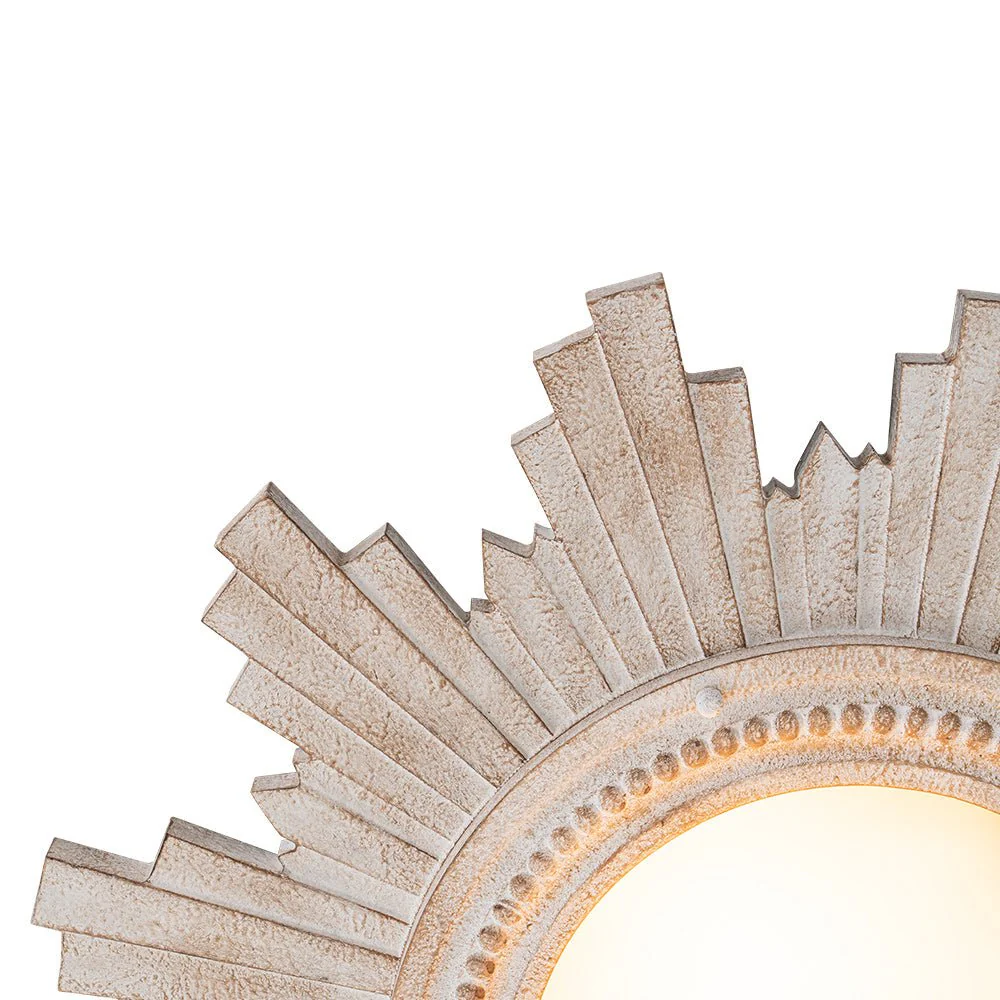 Antique Apollo Sunburst Sculpture Flush Mount / Wall Light - Image 32