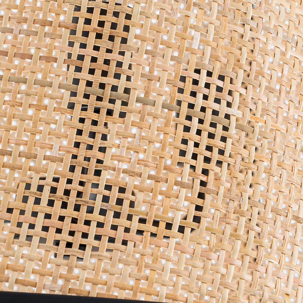 Coastal Woven Rattan Conical Lantern Pendant Light - Image 17