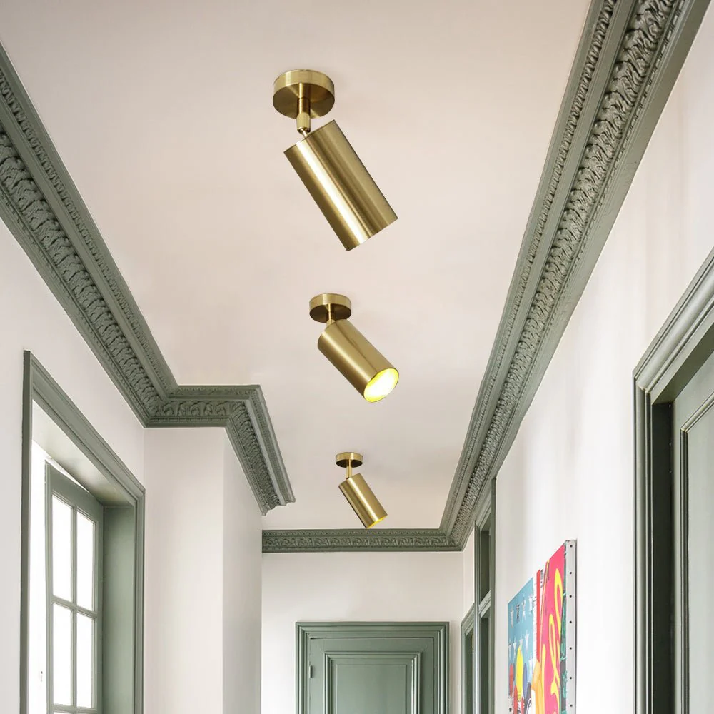 Modern 1-Light GU10 Adjustable Ceiling Spot Light Track Light - Image 2