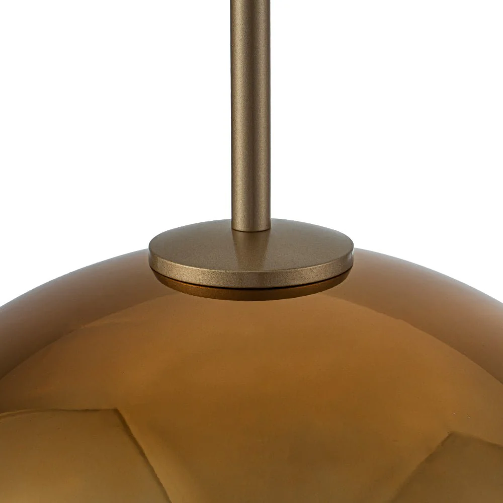 Contemporary Polished Gradual Glass Globe 3-Light Pendant - Image 21