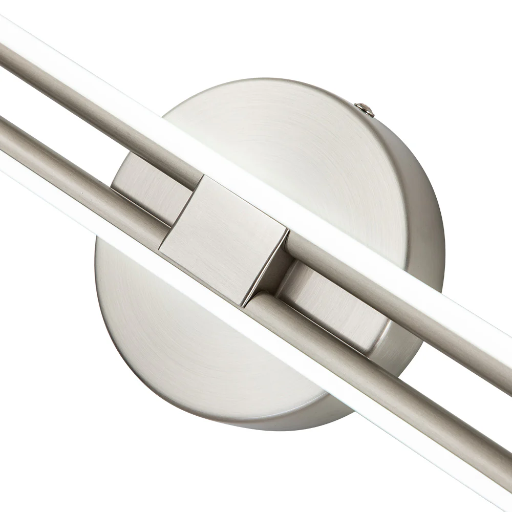 Contemporary Dimmable Linear LED Semi Flush Mount Light - Image 13