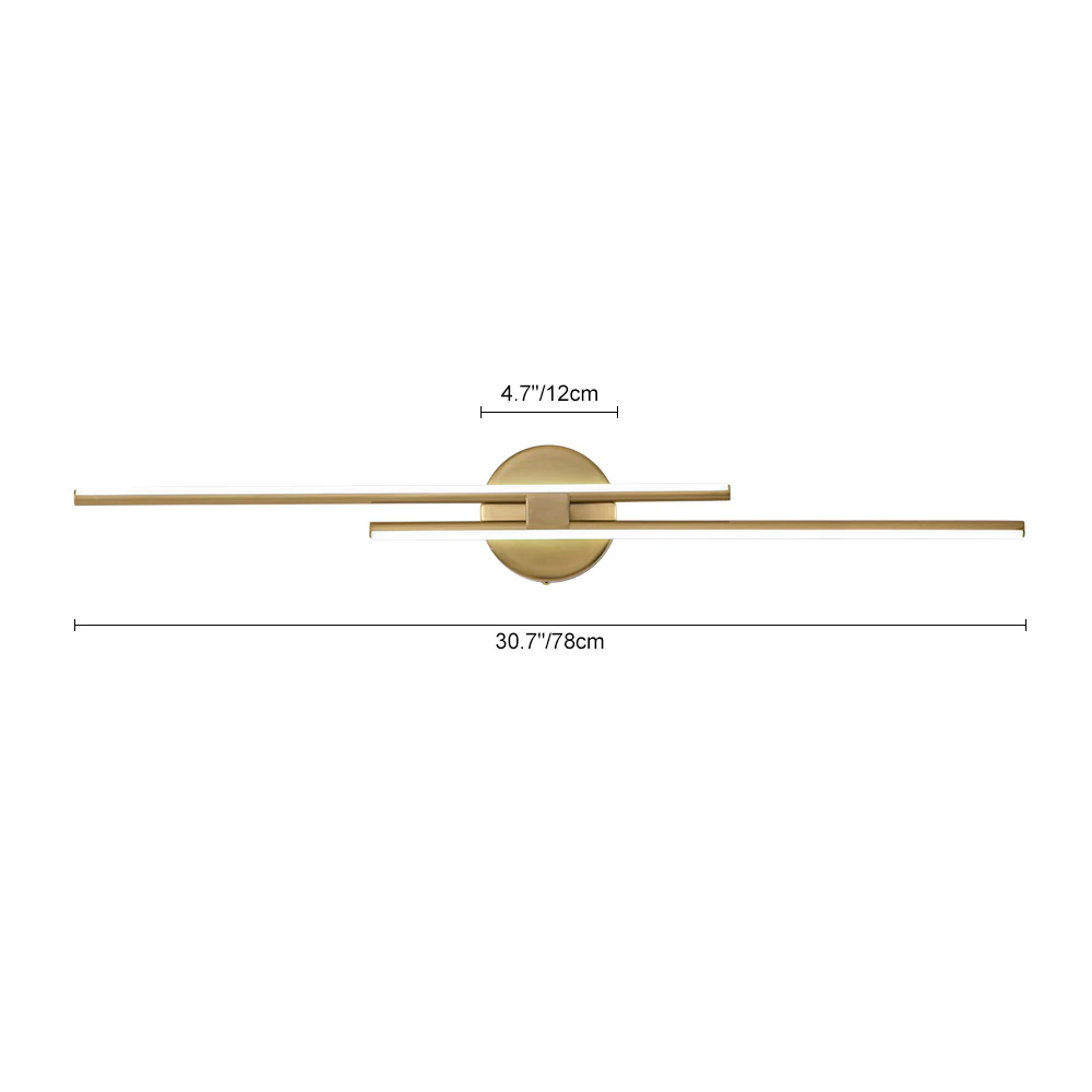 Contemporary Dimmable Linear LED Semi Flush Mount Light - Image 16
