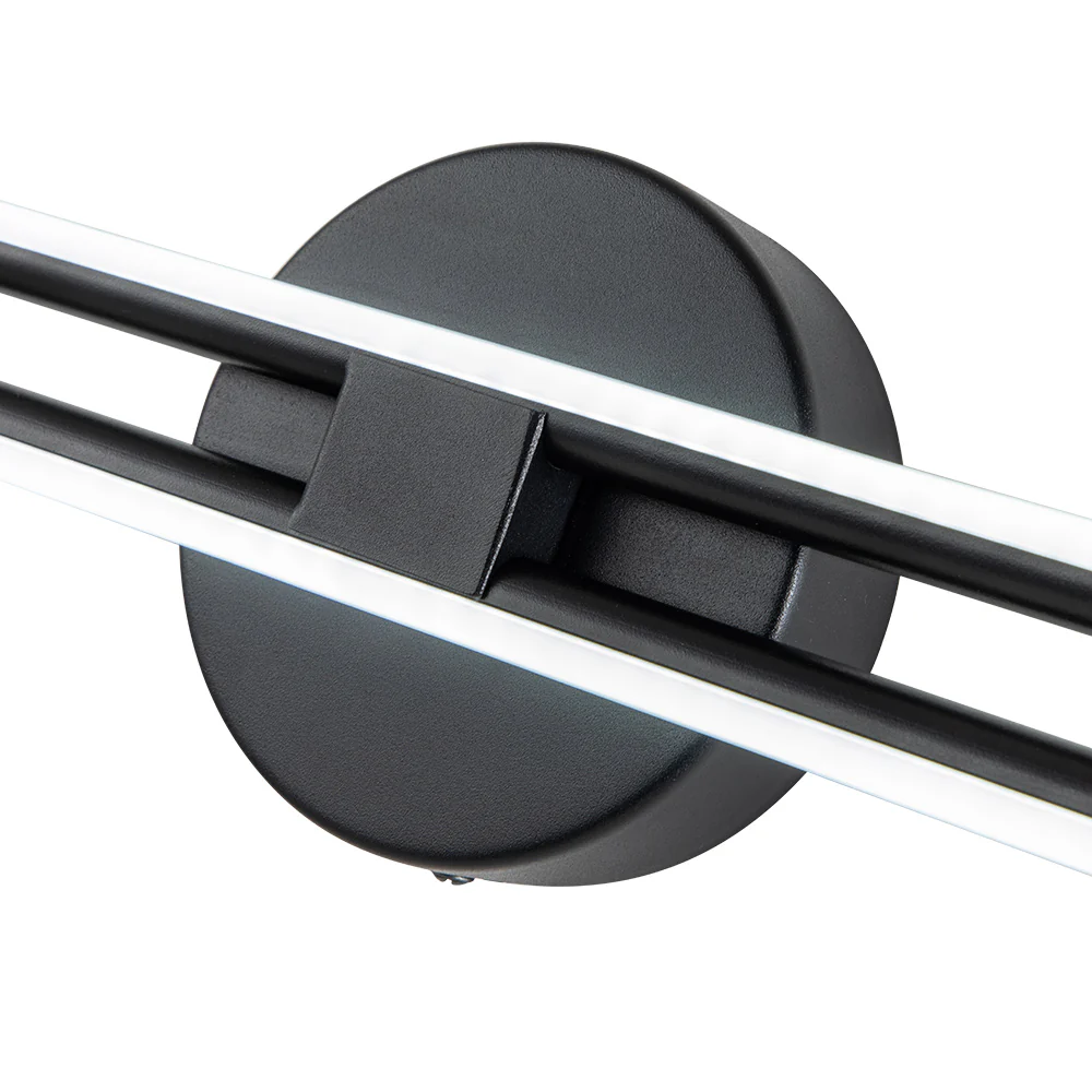 Contemporary Dimmable Linear LED Semi Flush Mount Light - Image 7