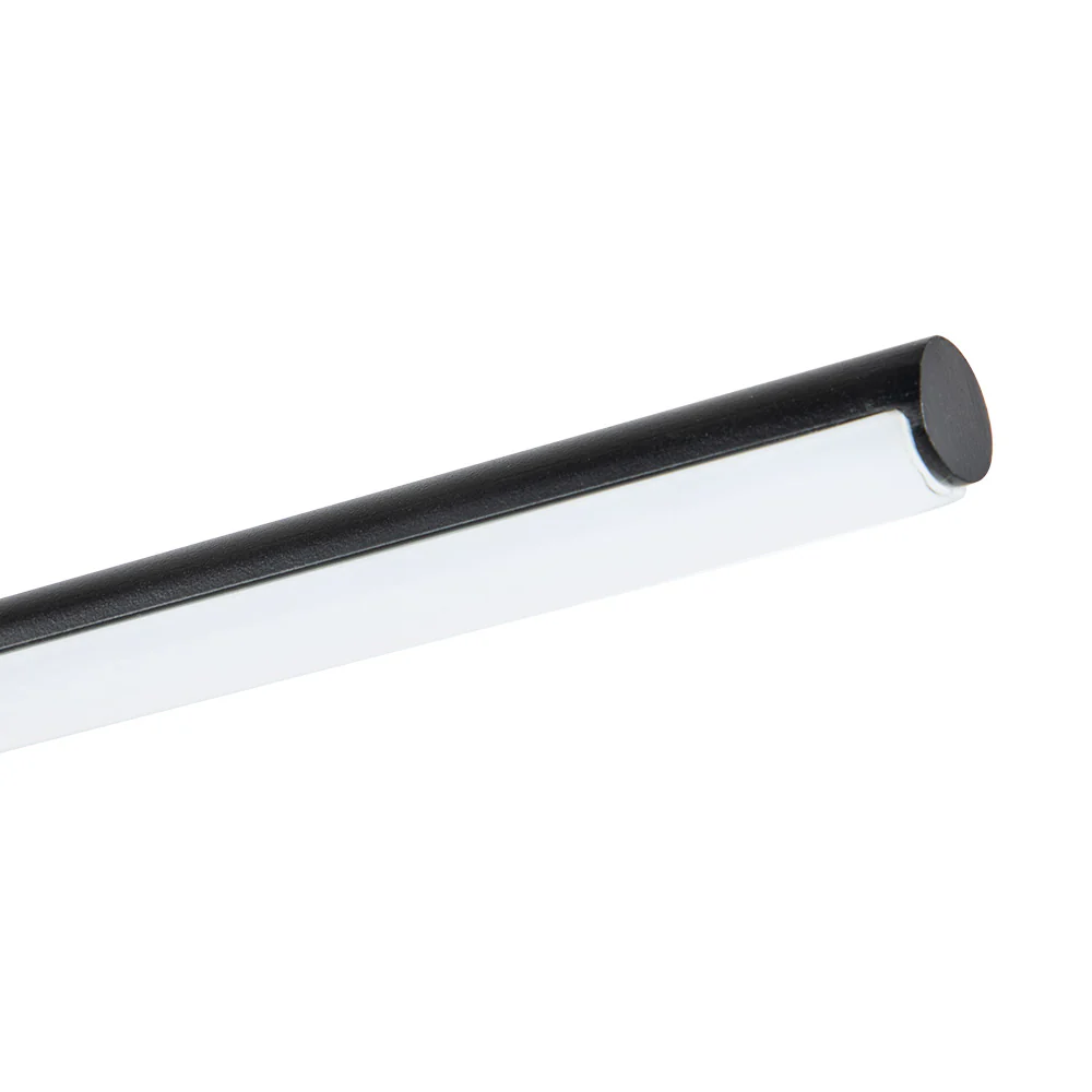 Contemporary Dimmable Linear LED Semi Flush Mount Light - Image 8