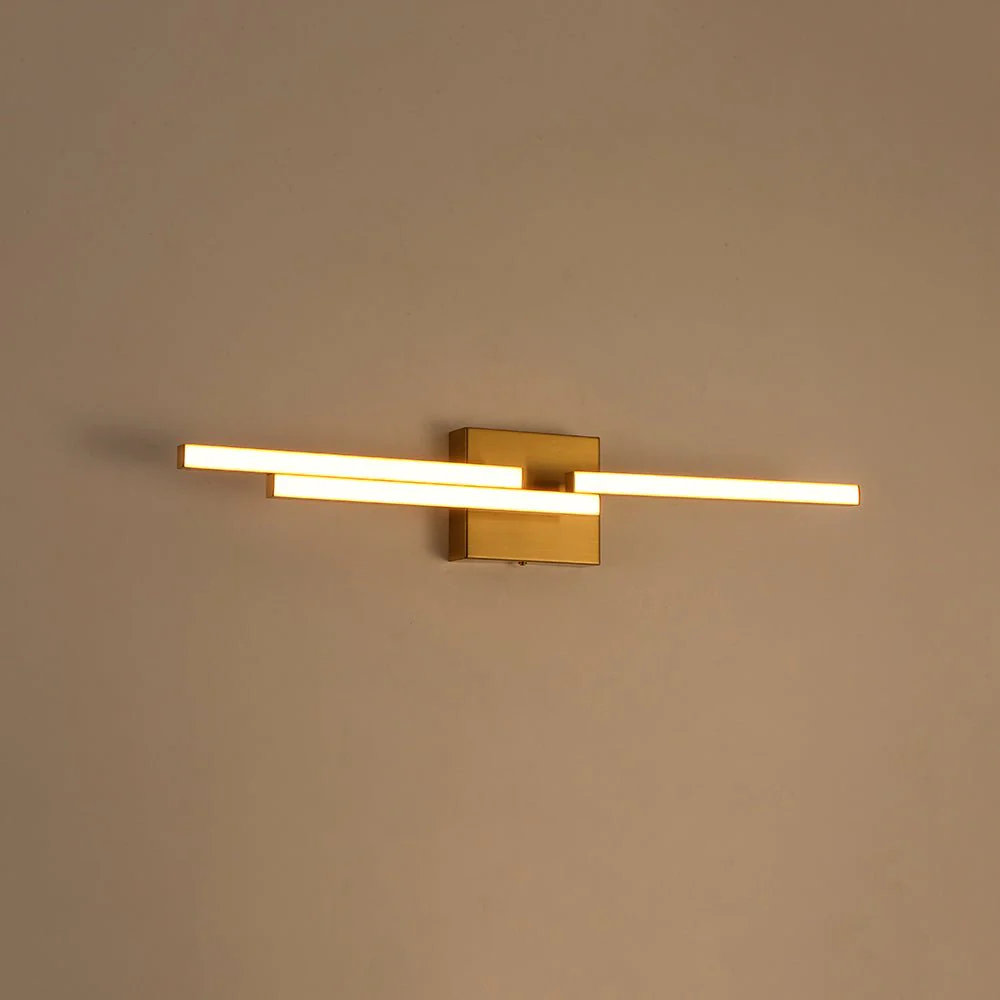 Designer 3-Light Tetris Linear Dimmable LED Vanity Wall Sconce - Image 3