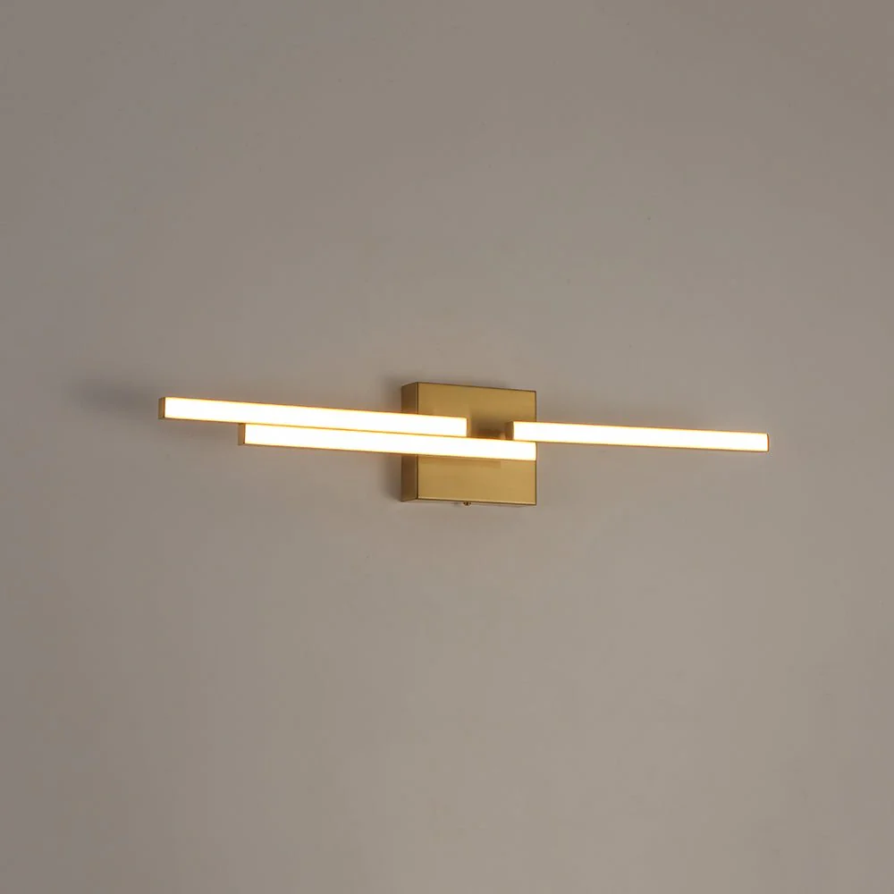 Designer 3-Light Tetris Linear Dimmable LED Vanity Wall Sconce - Image 4
