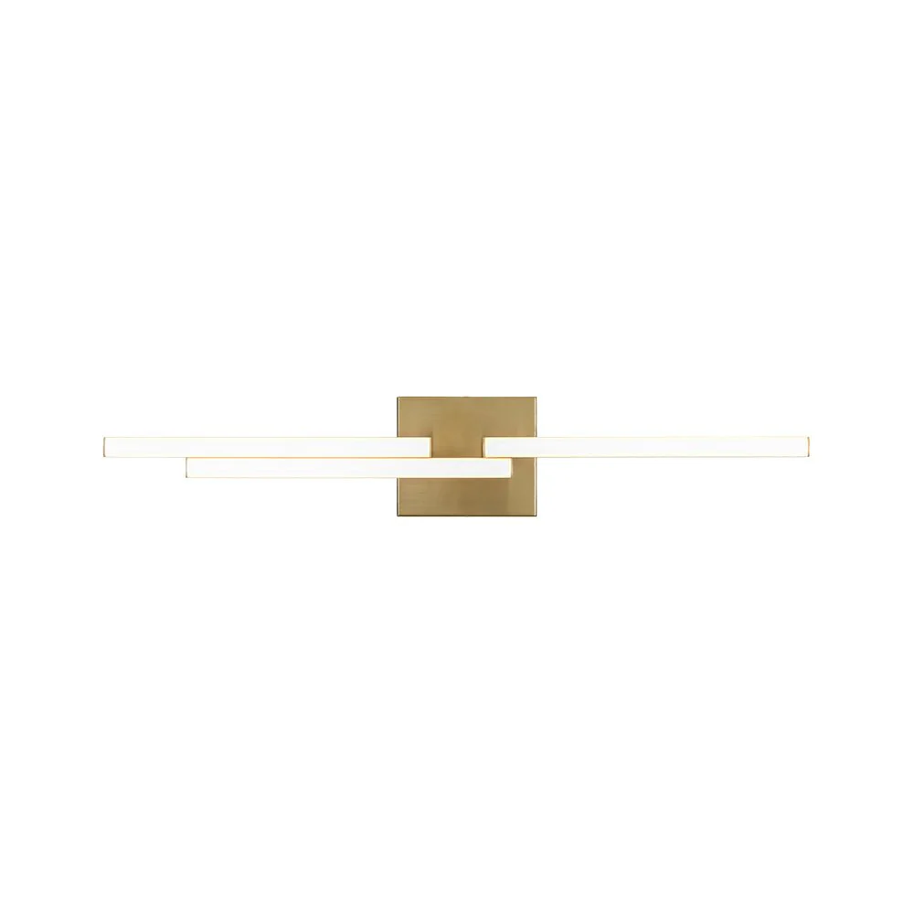Designer 3-Light Tetris Linear Dimmable LED Vanity Wall Sconce - Image 7