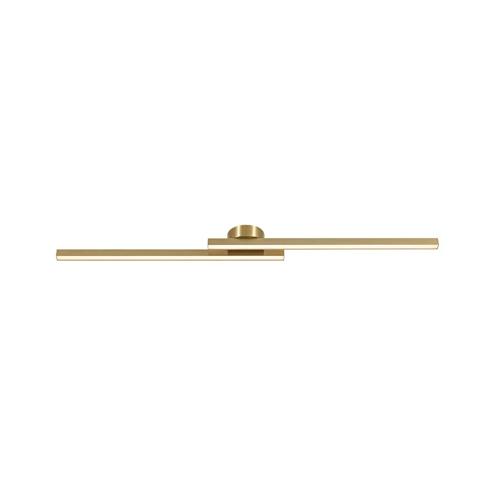 Dimmable 2-Light Long Strip Linear LED Flush Mount - Image 27