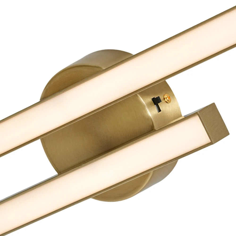 Dimmable 2-Light Long Strip Linear LED Flush Mount - Image 31