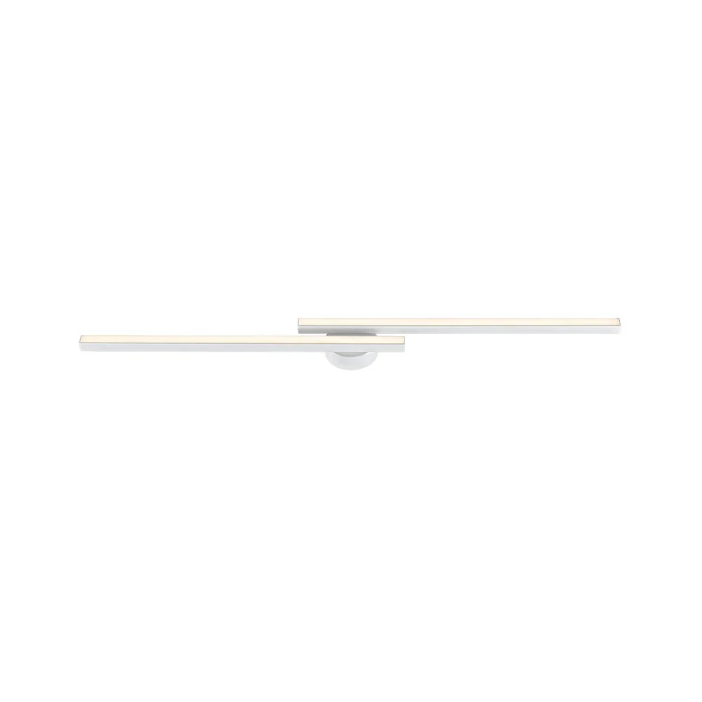 Dimmable 2-Light Long Strip Linear LED Flush Mount - Image 39