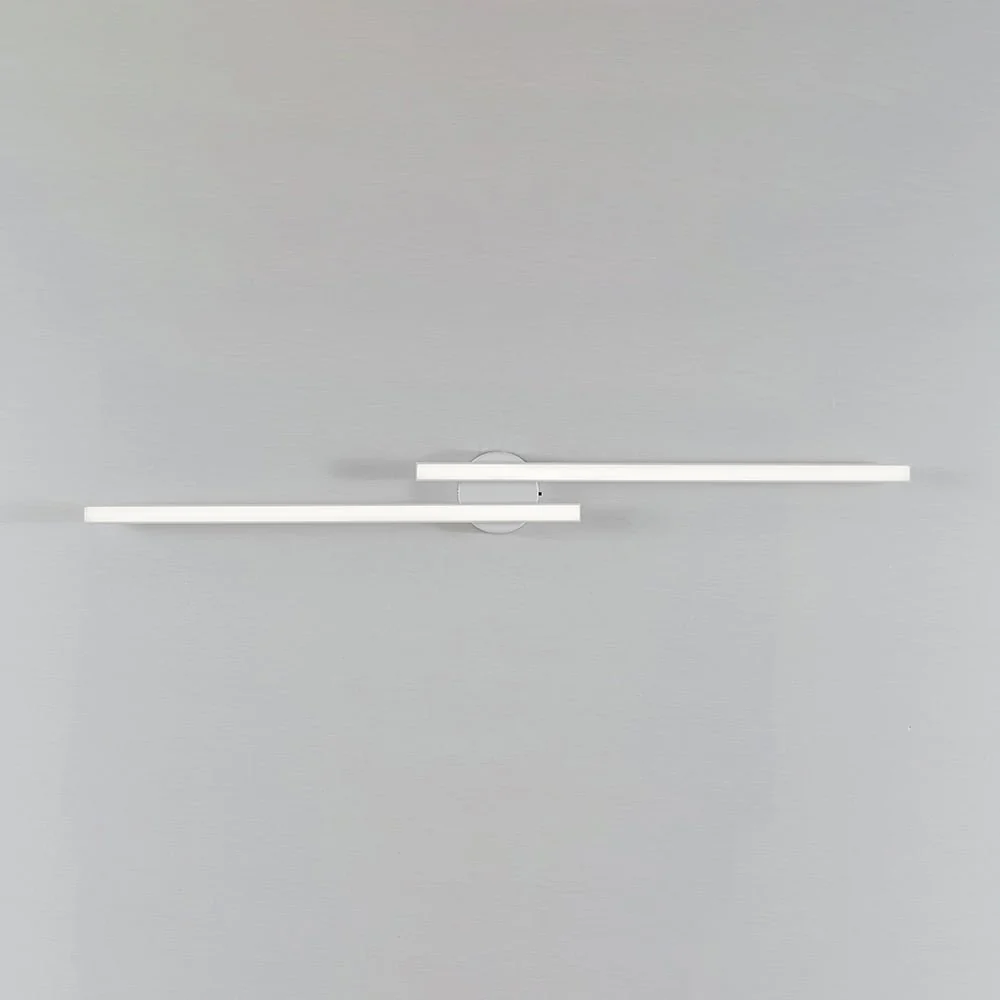 Dimmable 2-Light Long Strip Linear LED Flush Mount - Image 43