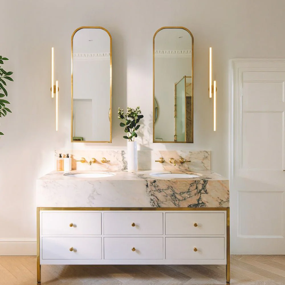 Dimmable 2-Light Long Strip Linear LED Flush Mount - Image 8