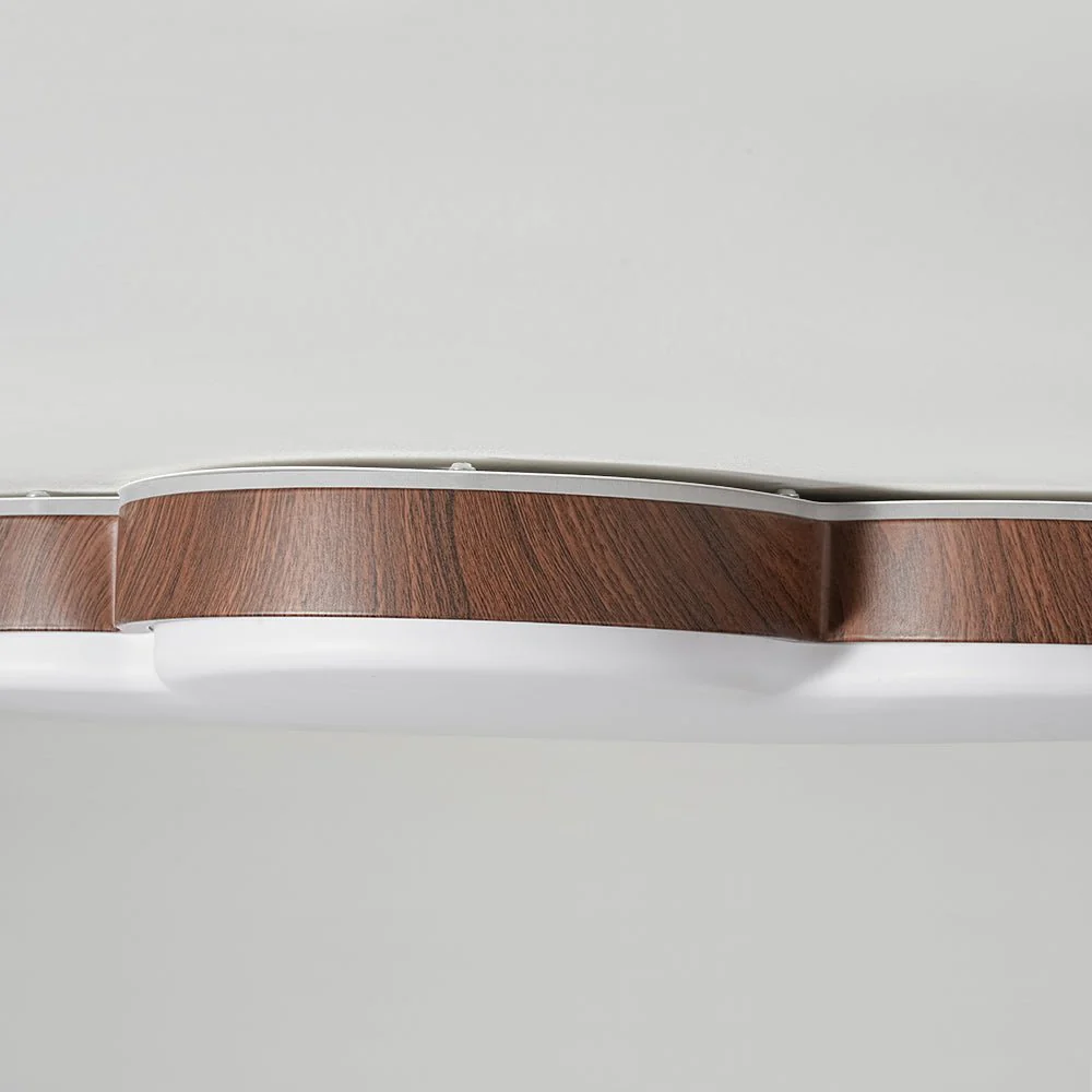 Dimmable LED Wood Accented Cloud Kids Ceiling Light - Image 15