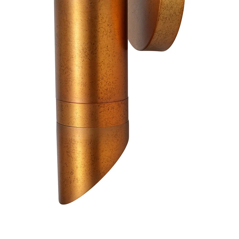 Distressed Brass Adjustable Dimmable LED Single Spotlight - Image 14