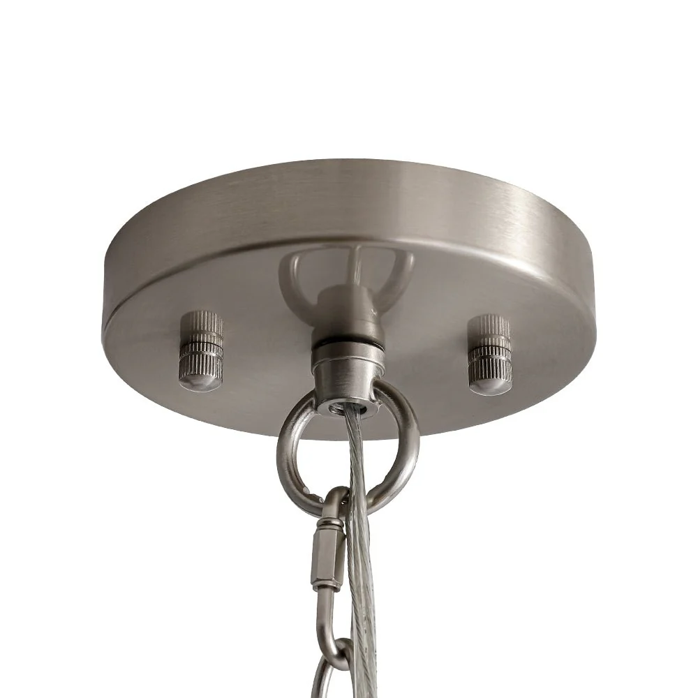 Farmhouse 1-Light Hammered Glass Bell Kitchen Pendant Light - Image 24