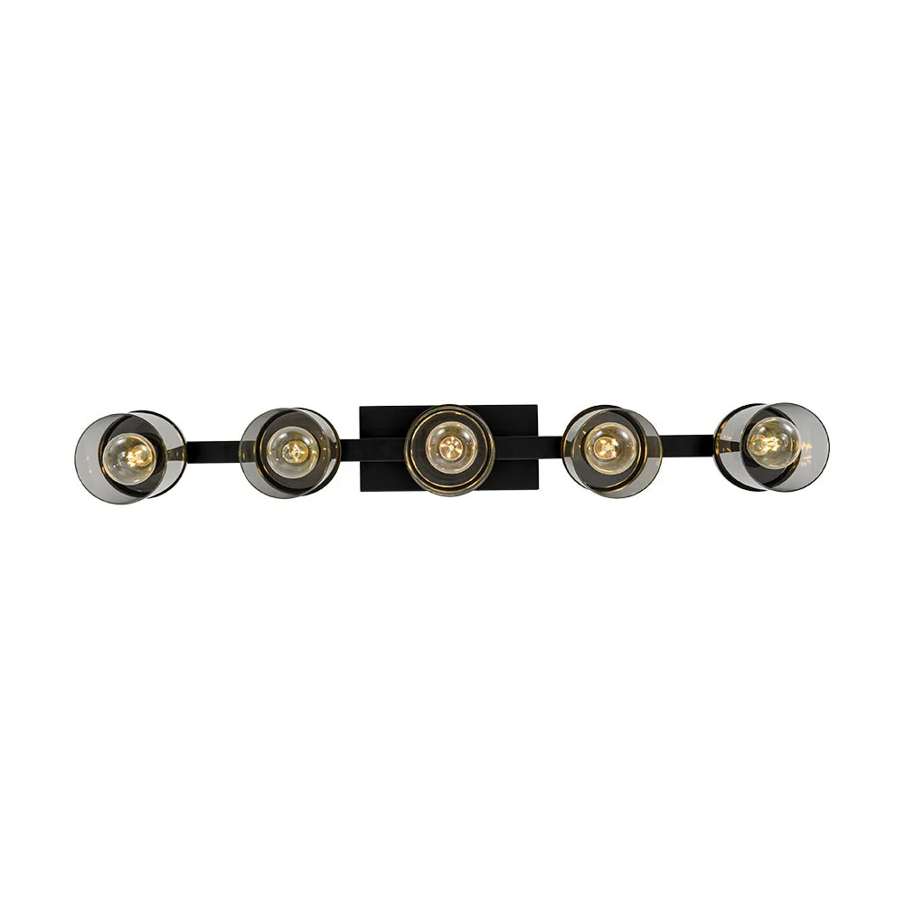 Farmhouse Linear Glass Wooden Kitchen Island Ceiling Light - Image 15