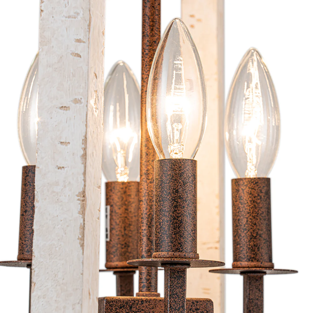 Farmhouse Wood Cylinder Pendant Light - Image 12