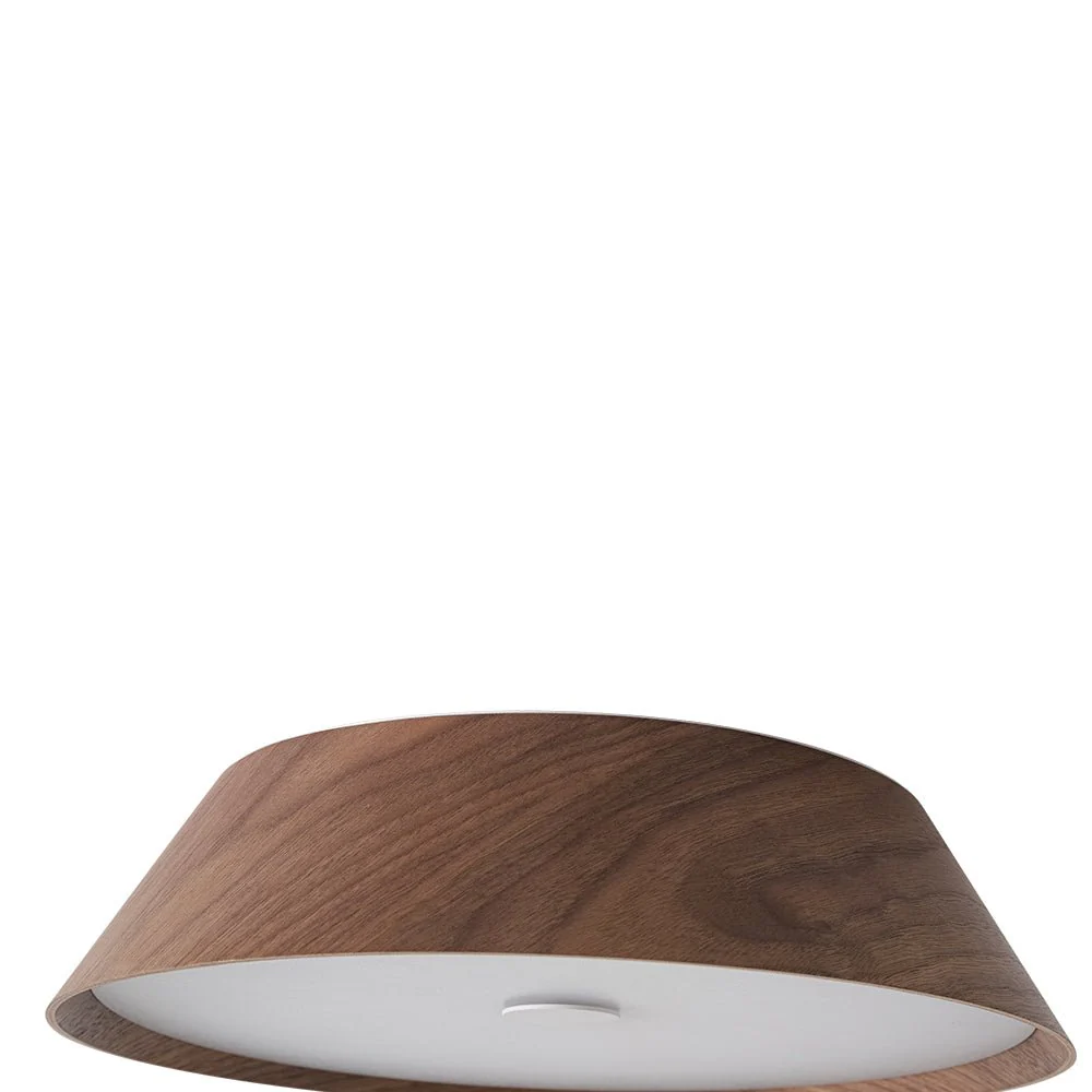 Farmhouse Wood Grain Dimmable LED Round Flush Mount Light - Image 12