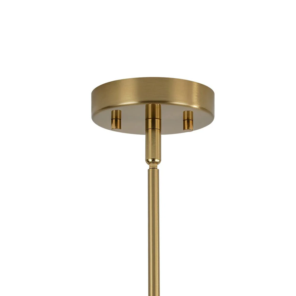 French Cylinder Ribbed Glass Round Tiered Candle Chandelier - Image 13