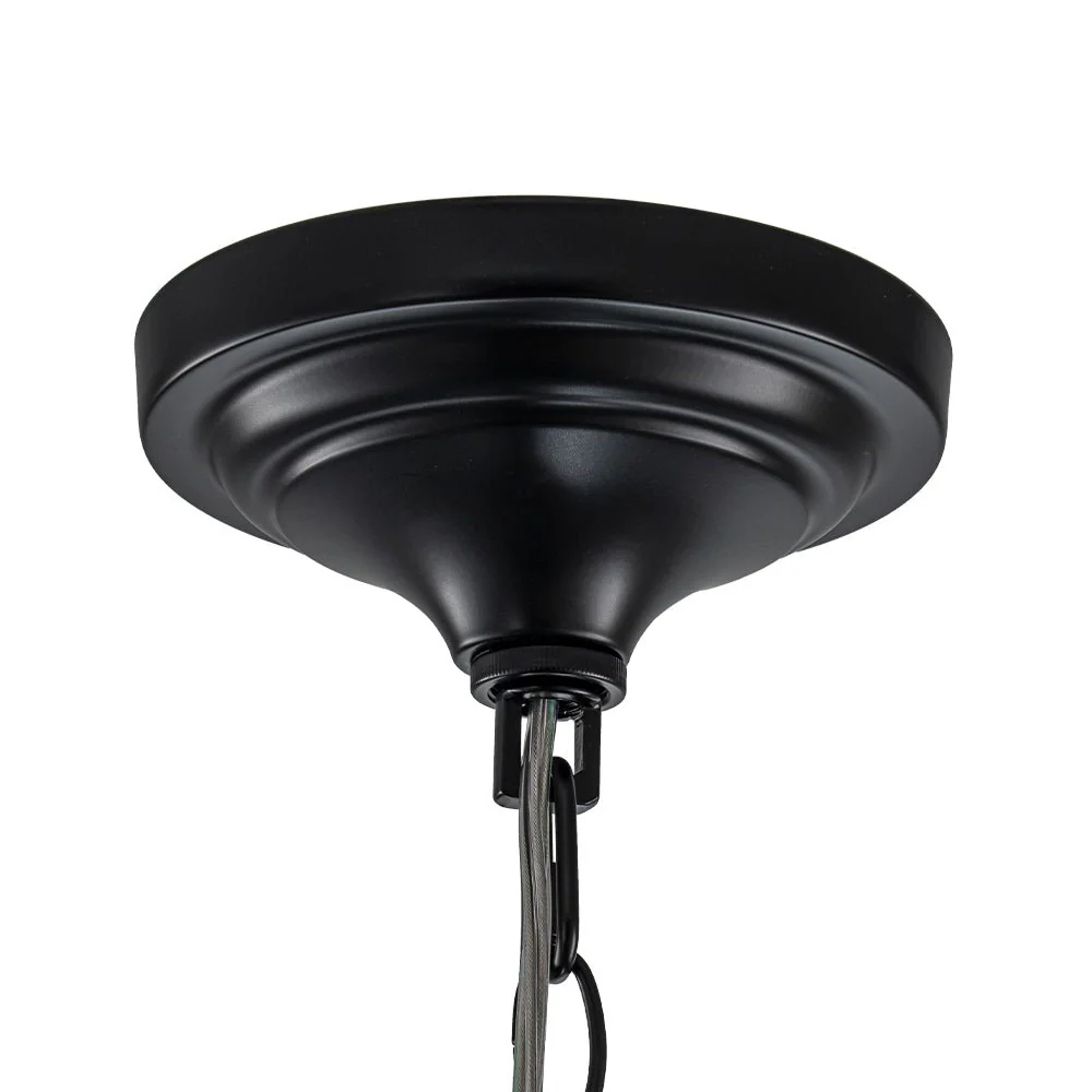 French Farmhouse 1-Light Glass Bell Kitchen Pendant Light - Image 27