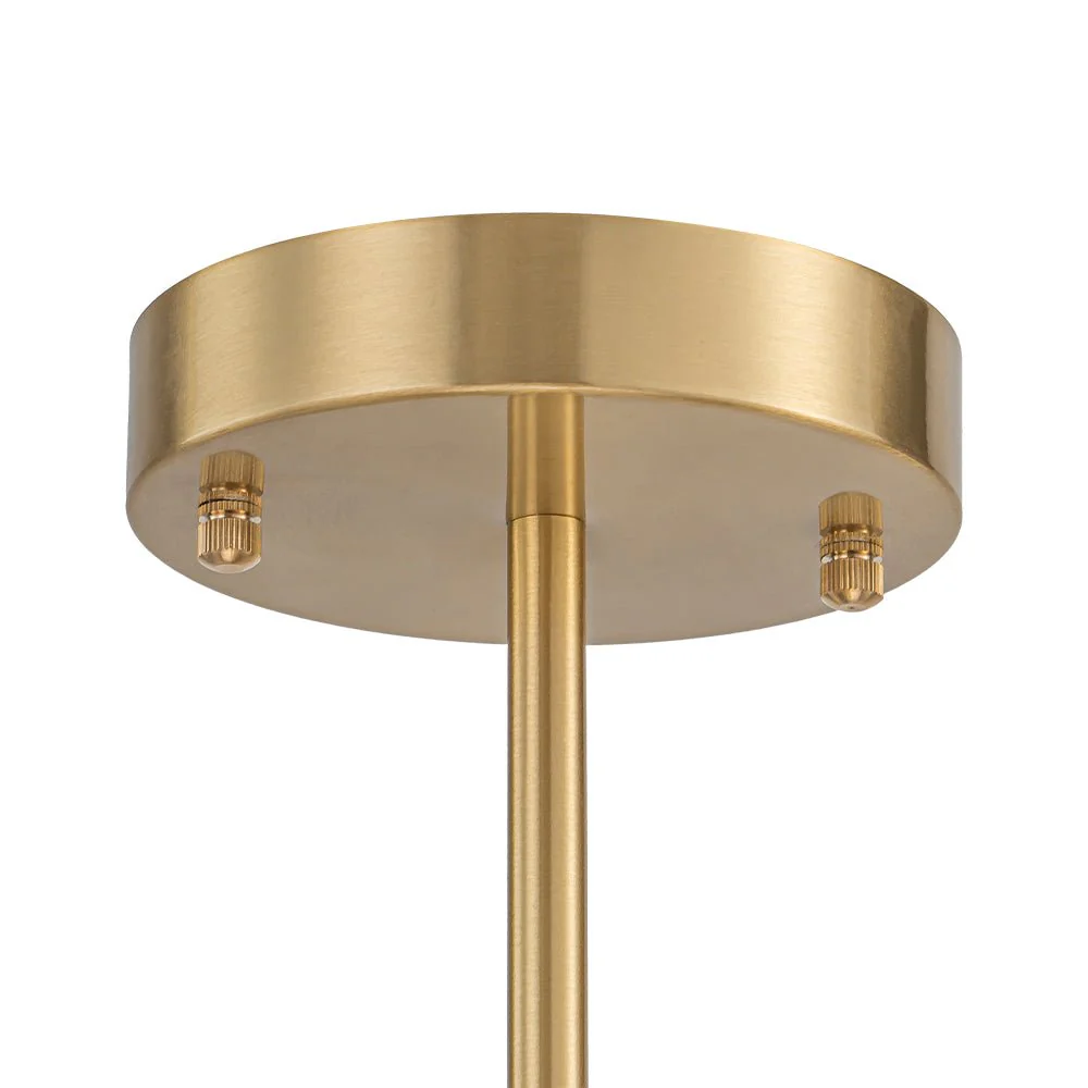 Frosted Glass Bubble 2-Tier Sputnik Semi Flush Chandelier - Image 18
